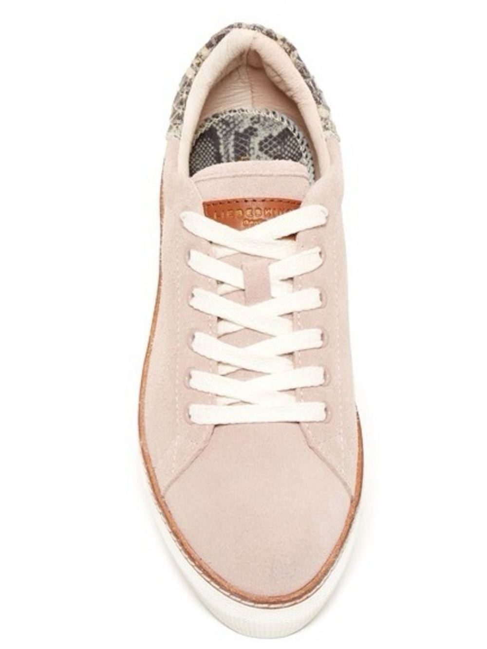 Liebeskind Berlin Womenโs Suede Leather Sneakers Anthropologie Sz 40